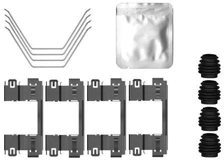 TEXTAR TEXTAR 82558600 1x Accessory Kit, disc brake pad 