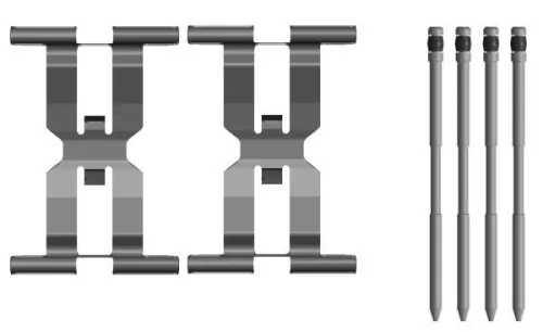 TEXTAR TEXTAR 82559000 1x Accessory Kit, disc brake pad 