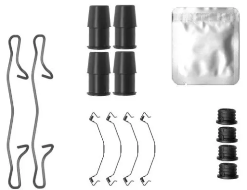TEXTAR TEXTAR 82560000 1x Accessory Kit, disc brake pad 