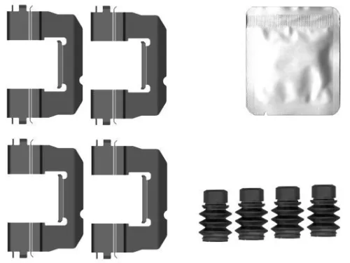 TEXTAR TEXTAR 82560200 1x Accessory Kit, disc brake pad 