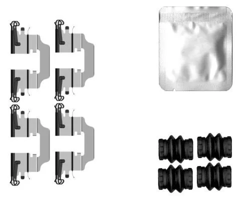 TEXTAR TEXTAR 82560300 1x Accessory Kit, disc brake pad 