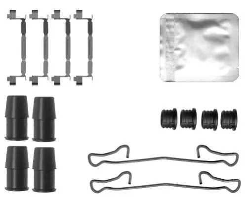 TEXTAR TEXTAR 82561000 1x Accessory Kit, disc brake pad 