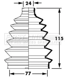  FIRST LINE Drive Shaft Cv Boot Kit