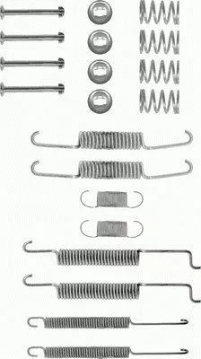 TEXTAR TEXTAR (97000600) 1x Accessory Kit, brake shoes 