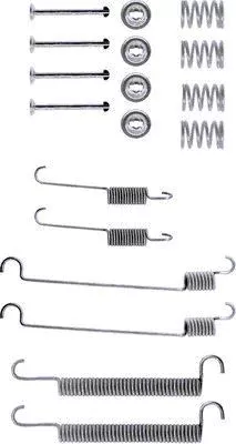 TEXTAR TEXTAR (97001800) 1x Accessory Kit, brake shoes 