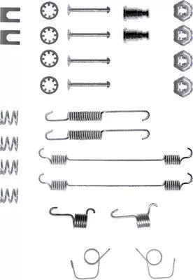 TEXTAR TEXTAR (97002700) 1x Accessory Kit, brake shoes 