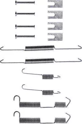 TEXTAR TEXTAR (97004100) 1x Accessory Kit, brake shoes 