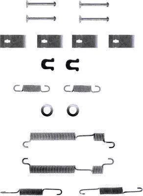 TEXTAR TEXTAR (97004800) 1x Accessory Kit, brake shoes 
