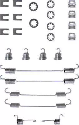 TEXTAR TEXTAR (97005000) 1x Accessory Kit, brake shoes 