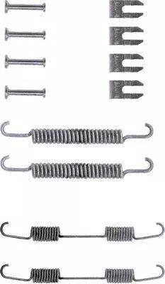 1x Accessory Kit, brake shoes