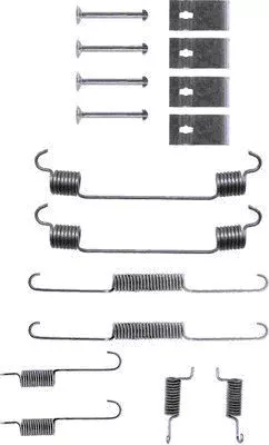 TEXTAR TEXTAR (97006100) 1x Accessory Kit, brake shoes 