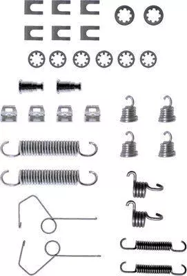 TEXTAR TEXTAR (97006800) 1x Accessory Kit, brake shoes 