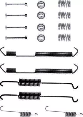 1x Accessory Kit, brake shoes