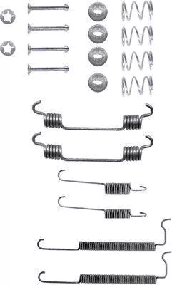 1x Accessory Kit, brake shoes