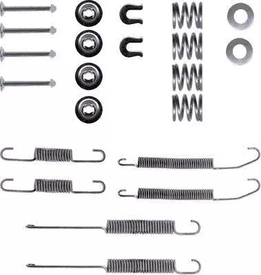 TEXTAR TEXTAR (97008600) 1x Accessory Kit, brake shoes 