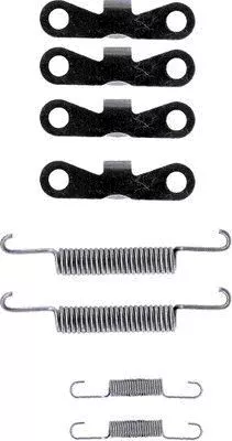 TEXTAR TEXTAR 97008700 1x Accessory Kit, parking brake shoes 