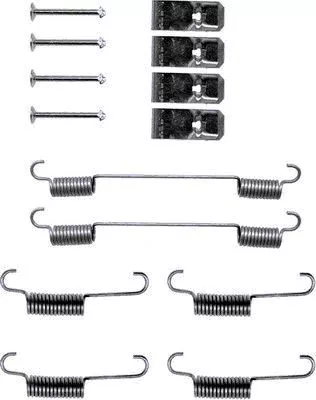 1x Accessory Kit, brake shoes