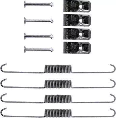 TEXTAR TEXTAR (97008900) 1x Accessory Kit, brake shoes 