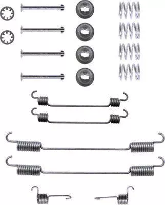 TEXTAR TEXTAR (97009600) 1x Accessory Kit, brake shoes 