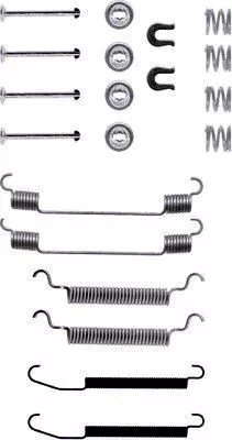 1x Accessory Kit, brake shoes