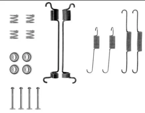 1x Accessory Kit, brake shoes