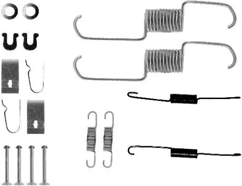 TEXTAR TEXTAR (97013600) 1x Accessory Kit, brake shoes 