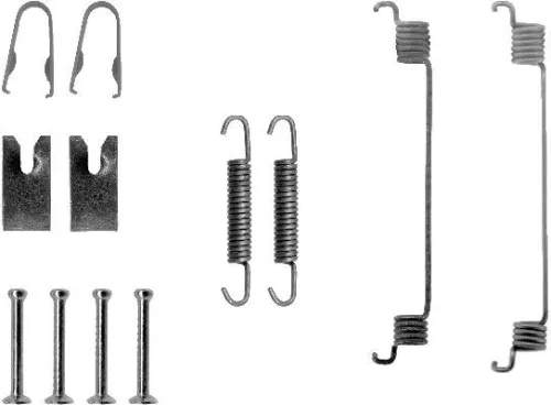 1x Accessory Kit, brake shoes