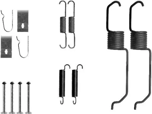TEXTAR TEXTAR (97015900) 1x Accessory Kit, brake shoes 