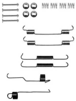 TEXTAR TEXTAR (97016100) 1x Accessory Kit, brake shoes 
