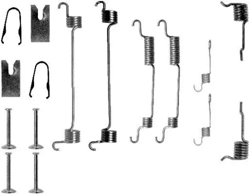 TEXTAR TEXTAR (97030600) 1x Accessory Kit, brake shoes 
