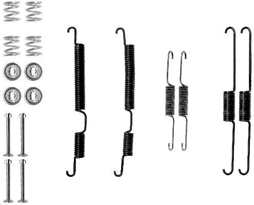 TEXTAR TEXTAR (97032100) 1x Accessory Kit, brake shoes 