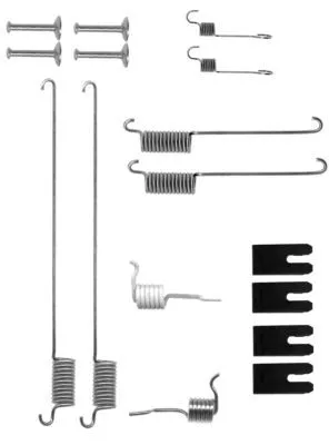 TEXTAR TEXTAR (97032700) 1x Accessory Kit, brake shoes 