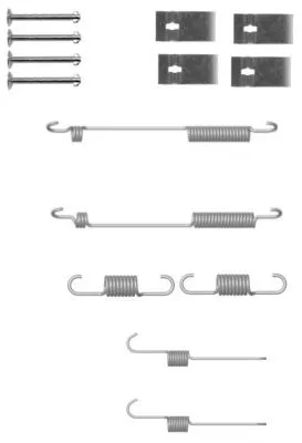 TEXTAR TEXTAR (97034300) 1x Accessory Kit, brake shoes 