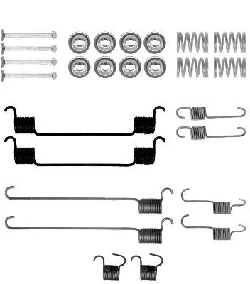 TEXTAR TEXTAR (97037600) 1x Accessory Kit, brake shoes 
