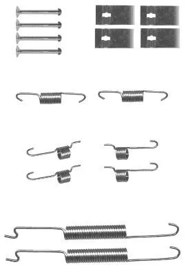 TEXTAR TEXTAR (97038200) 1x Accessory Kit, brake shoes 