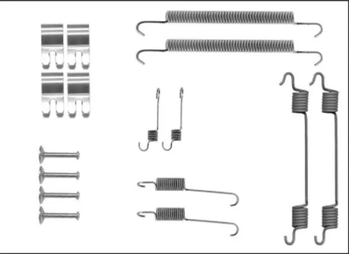 TEXTAR TEXTAR (97039800) 1x Accessory Kit, brake shoes 