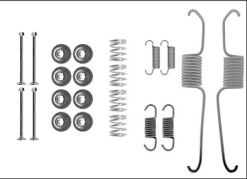 TEXTAR TEXTAR (97040200) 1x Accessory Kit, brake shoes 