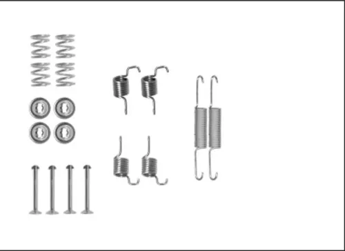 TEXTAR TEXTAR 97042600 1x Accessory Kit, parking brake shoes 