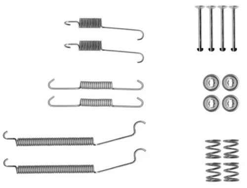 TEXTAR TEXTAR (97047500) 1x Accessory Kit, brake shoes 