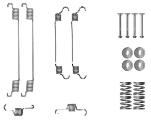 TEXTAR TEXTAR (97048100) 1x Accessory Kit, brake shoes 