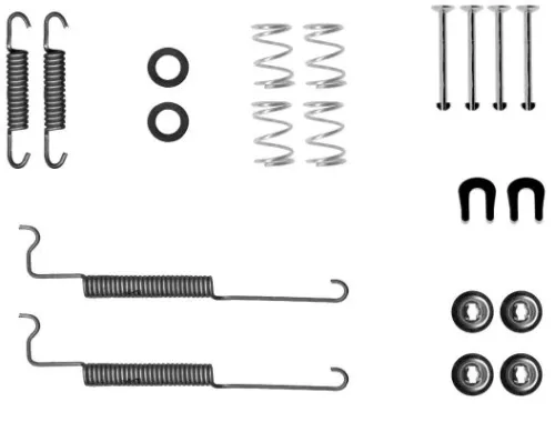 TEXTAR TEXTAR (97048300) 1x Accessory Kit, brake shoes 