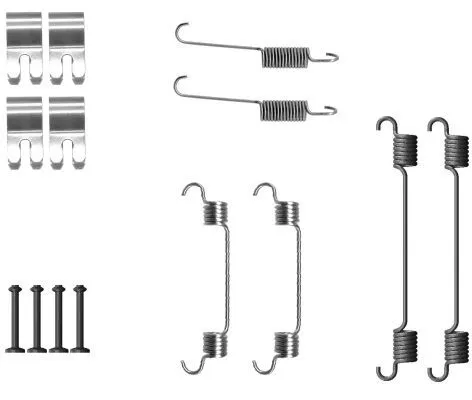 TEXTAR TEXTAR (97049000) 1x Accessory Kit, brake shoes 