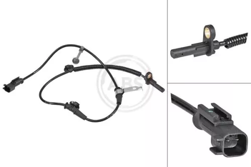 Sensor, wheel speed