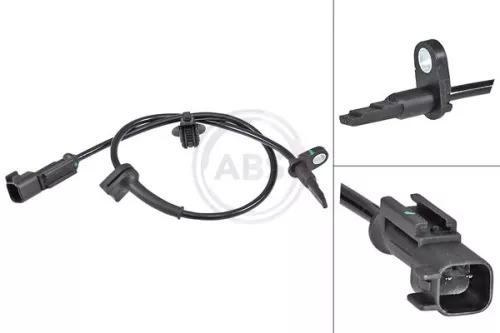 Sensor, wheel speed