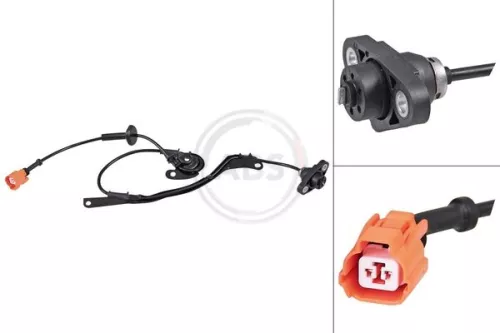 ABS Sensor, wheel speed (30834)