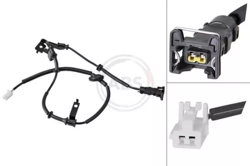 ABS Sensor, wheel speed (31558)
