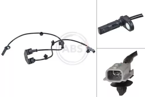 ABS Sensor, wheel speed (31580)