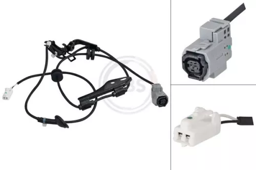 ABS Sensor, wheel speed (31599)