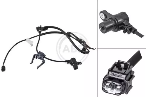 ABS Sensor, wheel speed (31676)