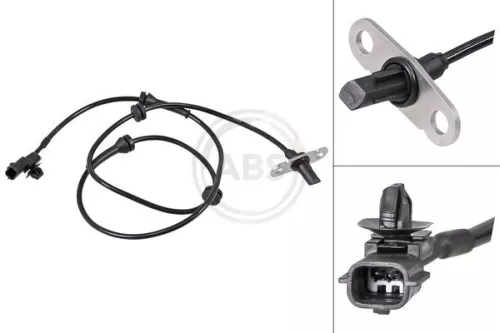 Sensor, wheel speed